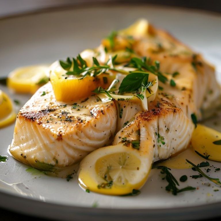 Creamy Lemon Garlic Salmon