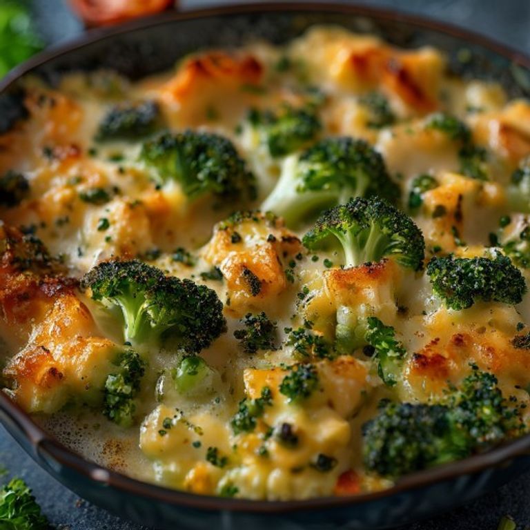 Cheesy Broccoli and Quinoa Casserole
