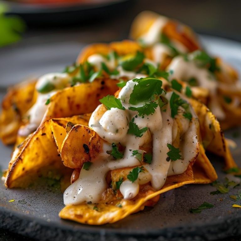 Crispy Baked Fish Tacos with Cilantro-Lime Crema