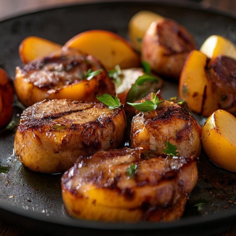 Skillet Pork Chops with Warm Cinnamon Apples