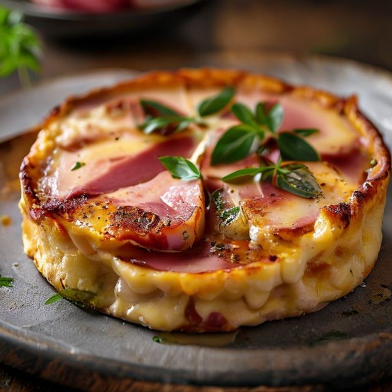 Fluffy Ham and Cheese Frittata