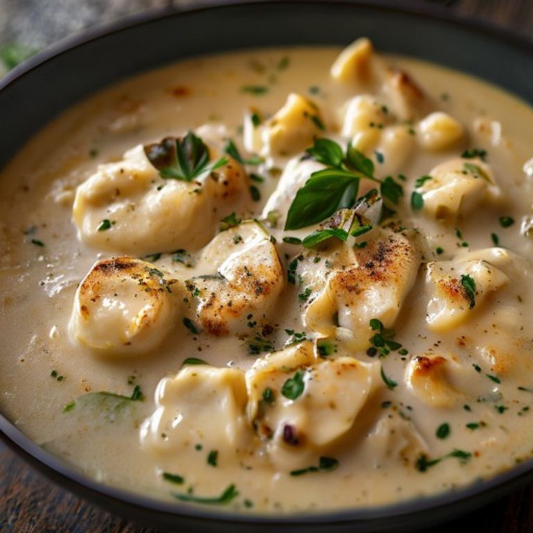 Creamy Chicken and Gnocchi Soup